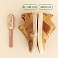 thumbnail image 4 of Agiferg Shoe Brush Labor-saving Hanging Hole Portable 2-Sided Leather Shoe Boot Cleaning Brush Daily Use, 4 of 4