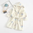 thumbnail image 2 of 2025 Toddler Boys s S Light Jacket Cartoon Bathrobes Flannel Night-Robe Coats for s, 2 of 4