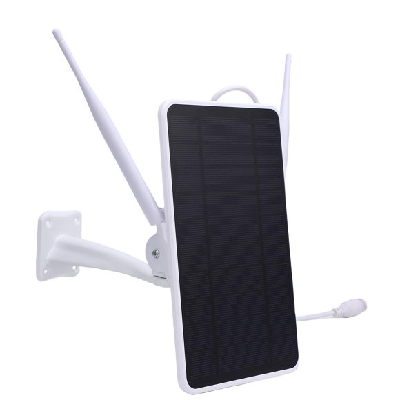 6W Solar Powered 4G LTE Modem Router, Outdoor Solar Powered WiFi Extender with SIM Card Slot, IP66 Waterproof,