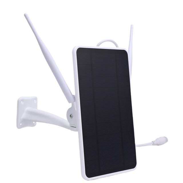 6W Solar Powered 4G LTE Modem Router, Outdoor Solar Powered WiFi Extender with SIM Card Slot, IP66 Waterproof,