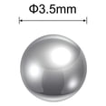 thumbnail image 2 of Unique Bargains Billes de Roulement en Acier au Carbone 3,5 mm G1000 Précision, Lot de 2500, 2 of 4