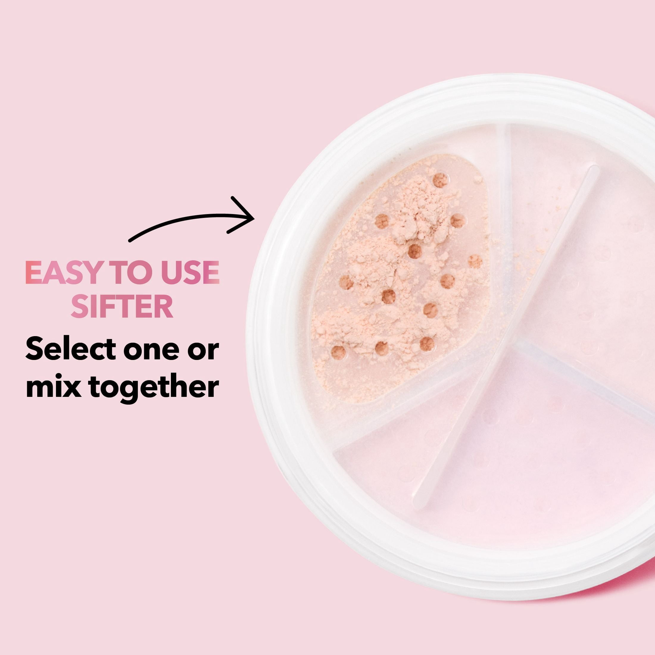 Blur On Lock Setting Powder Translucent Peach