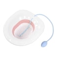 thumbnail image 3 of Toilet Bath, Squat Free Reduce Pain Spill Proof Water Massage Foldable Sitz Bath With Flusher Bath Foldable Toilet For Postpartum, 3 of 8