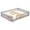 Grey, variant on Costway Queen Size Floor Bed with Full Length Safety Guardrails & Door for Boys, Girls Gray
