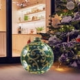 thumbnail image 4 of D Outdoor Christmas Inflatable Decorated Ball Pvc Inflatable Holiday Ball For Yard Garden Christmas Tree Decoration 23.6 Inches Diameter 0.66 Pounds, 4 of 5