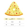 thumbnail image 4 of CBFFDC Pet Cone Collar for Surgery Recovery Adjustable Drawstring Pet Collar Pizza Cartoon Cute Design Soft Fabric Post Surgery Collar, 4 of 6