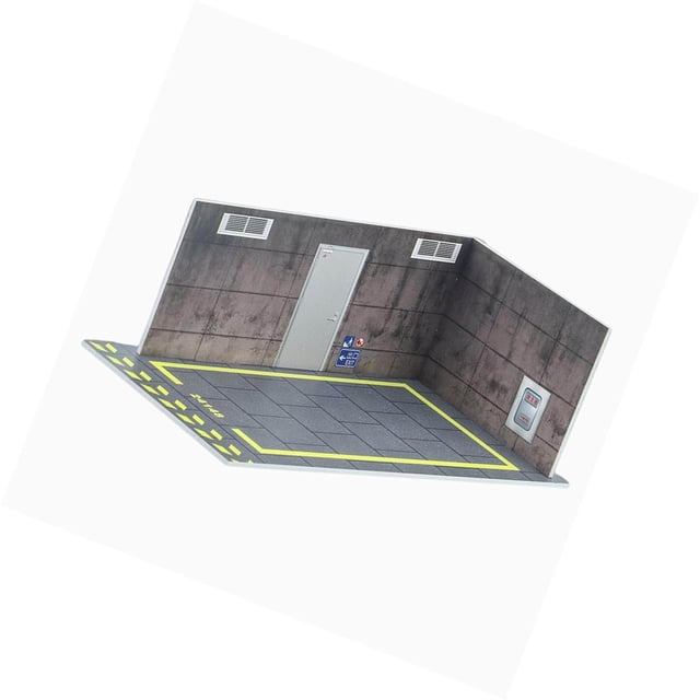 Car Model Diorama Parking Scenery 1/24 DIY Building Diorama Layout 1/24 for Model Car Car Model Lovers I