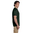 thumbnail image 3 of Fruit Of The Loom Mens HD Cotton Short Sleeve Crew T-Shirt, S, Forest Green, 3 of 3