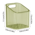 thumbnail image 3 of PRETXORVE Storage Organizer Wall Mounted Shower Rack Bathroom Shelf Transparent Adhesive Hanging Suitable for Bathroom Kitchen Cabinet Showe, 3 of 6