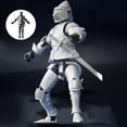 thumbnail image 4 of Five Generations Of Joint Dolls Medieval Infantry Heavy Soldier Hand Made Ornaments, 4 of 6