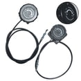 thumbnail image 2 of Vélo d'Exercice Bouton de Résistance Magnétique Bouton de Vélo à Double Pédale Accessoires de Gym, 2 of 4
