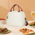 thumbnail image 4 of SDNall Sac à Lunch Isolé, Boîte à Lunch Isolée, Petit Sac à Lunch, Sac Boîte à Lunch Sac à Lunch Sac à Main Imperméable Résistant à l'Huile Travail Famille Port à la Main Grande Capacité avec Sac à Lunch, Petite Boîte à Lunch, 4 of 6