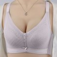 thumbnail image 2 of XZNGL Fashion Comfortable Womans Lace Beauty Back Solid Strap Wrap Plus Size Bra, 2 of 4