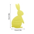thumbnail image 3 of Easter Bunny Cutlery Set 4 Easter Bunny Cutlery Set Happy Easter Decoration, 3 of 5