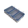 thumbnail image 4 of DYNWAVECA 3 Pieces Fishing Accessories Box Fly Fishing Box Waterproof Fishing Lure Box gray, 4 of 10