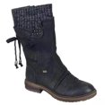 thumbnail image 1 of CEHVOM Autumn And Winter New Woolen Yarn Snow Boots Back Strap Plus Size Boots Women, 1 of 3