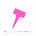 thumbnail image 4 of fastboy 50 Pieces Garden Labels Yard Backyard Park Classification Markers Trees Seedlings Plant Flowers Planter Sign Tags Pink, 4 of 6