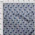 thumbnail image 2 of oneOone Cotton Poplin Fabric Leaves & Floral Block Print Sewing Fabric BTY 42 Inch Wide, 2 of 5