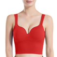 thumbnail image 1 of HUITKMM Bras Womens Front Closure Bra Racerback Plus Size Unlined Underwire Full Coverage Bras, 1 of 5