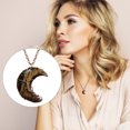 thumbnail image 2 of XZNGL Moon Safety Long Life Lock Necklace Fashionable silver Necklace, 2 of 9