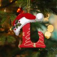 thumbnail image 5 of LSLJS 26 Letters Christmas Tree Decoration Pendant Christmas Tree Ornaments Personalized DIY Christmas Ornaments Christmas Decorations Xmas Tree Hanging Decor, 5 of 5