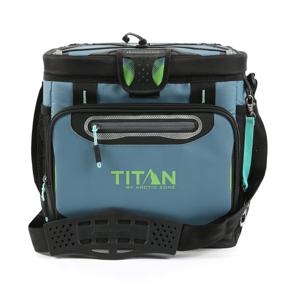 Titan by Arctic Zone 24 Can/13 L Zipperless Soft Cooler - Bali Green