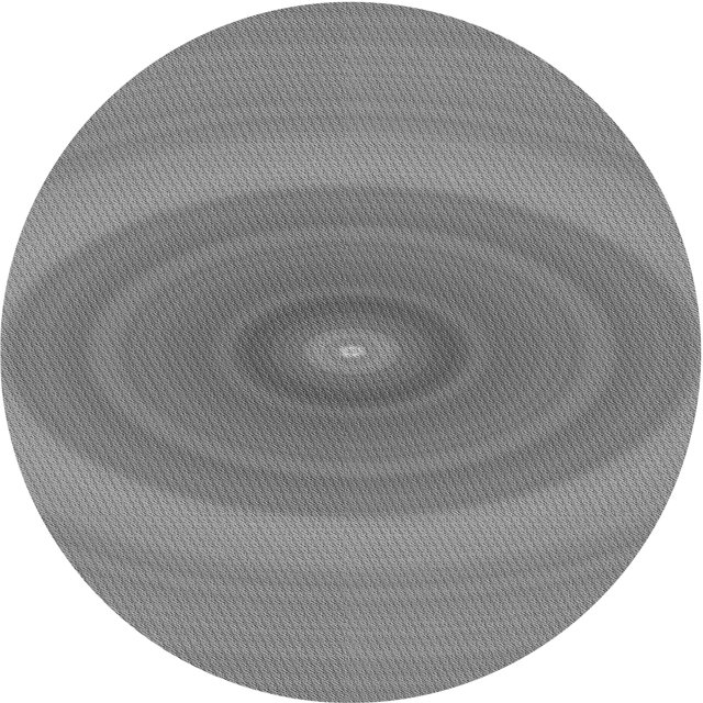 Ahgly Tapis Rond Lavable en Machine Intérieur Transitionnel Gris Foncé, 4 Pieds Rond