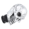 thumbnail image 1 of Skull Gear  Head Resin Shifter Knob Car Transmission Shifting Stick Handle For Most Manual Vehicles, 1 of 8