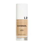 COVERGIRL TruBlend Hydrating Foundation, dewy finish, lasts all day, lightweight, oil-free formula, blurring imperfections, 100% Cruelty-Free