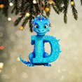 thumbnail image 1 of Personalized DIY Acrylic Christmas Tree Letter Ornament, 3.1 in 26 Letter Hanging Pendant for Xmas Tree Decoration, 1 of 3