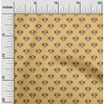 thumbnail image 1 of oneOone Viscose Chiffon Fabric Small Motif Ikat Print Fabric BTY 42 Inch Wide, 1 of 4