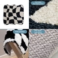 thumbnail image 4 of SuoKom Decoration Cushion Plush Rug Room Small Carpet Super Absorbent Quick Dry Modern Home Decor, 4 of 6