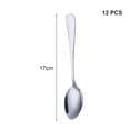 thumbnail image 2 of Durable Construction, Stainless Steel Spoons for Multipurpose Use, Classic Design to Elevate Any Table Setting (Set of 12), 2 of 5