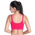thumbnail image 4 of TINKER Women‘s Sports Bra Racer Back Bra Seamless Underwear Full Coverage Bra, 4 of 7