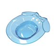 thumbnail image 2 of Esquirla Sitz Bath Multipurpose Sturdy Anti Overflow Soak Pan for Bathroom Dorm Hotel Blue, 2 of 8