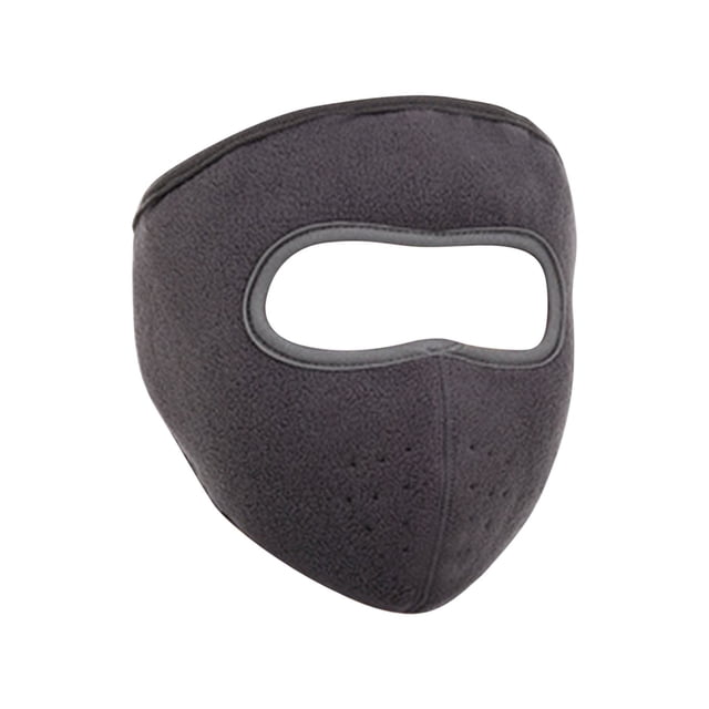 Yhmxh Winter Masks For Warmth, Thickened Neck And Ear Protection, Men's And Women's Winter Wind And Cold Flocking Full Face Masks