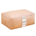 thumbnail image 2 of Sentmoon Large Clothing Storage Bags 100L Clothes Storage Bag Foldable Clothing Storage Bags With Zippers Clothes Bags For Storage Christmas Tree Storage Bag Fits Deals of the Day Clearance Prime, 2 of 7
