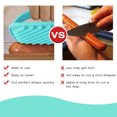 thumbnail image 4 of Redempat Hot Dog Hot Dog Grilling Tool Flavorful Slashed Hot Dogs Durable Easy To Hot Dog Slicing Tool blue 1Set, 4 of 6