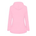 thumbnail image 3 of Fridja Womens Solid Rain Jacket Outdoor Plus Size Waterproof Hooded Raincoat Windproof, 3 of 3