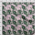thumbnail image 4 of oneOone Polyester Spandex Dark Green Fabric Asian Floral Craft Projects Decor Fabric Printed By The Yard 56 Inch Wide, 4 of 4