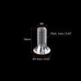 thumbnail image 2 of Unique Bargains M6x16mm Plastic Phillips Machine Screws, PC Flat Head Machine Bolts 10 Pack, 2 of 4