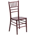 thumbnail image 1 of Chaise Chiavari de la série HERCULES en bois d'acajou, 1 of 9