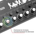 thumbnail image 4 of Mini Mélangeur Audio 6 8 Canaux Mélangeurs de Lignes Stéréo pour Microphone Guitare Basse, 4 of 10
