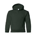 thumbnail image 1 of Boys 7.75 oz. Heavy Blend? 50/50 Hood (G185B) -FOREST GRE -S, 1 of 2