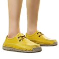thumbnail image 4 of Semelle Souple à Enfiler Décontractée Confortable Bout Rond Chaussures de Marche Usage Quotidien Femmes Dessus en PU Semelle en Caoutchouc à Enfiler, 4 of 8