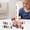 PK, variant on EGNMCR Automatic Dominoes Train Toys Set Ideas Electric Dominoes Train Dominoes Automatic Assembly Train Set Locomotive Dominoes Train Toys dominoes cart