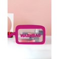 thumbnail image 4 of 1pc New Arrival Large Capacity Portable Cosmetic Bag For Travel, Waterproof And Transparent Toiletry Bag (Single Sale), 4 of 5