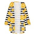 thumbnail image 5 of Nouveaux Hauts pour Femmes 2023 Mode Col Rond Grande Taille T-Shirt à Manches Longues Blouse Imprimée Automne Chandail en Molleton à Manches Longues pour Femmes, 5 of 5