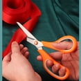 thumbnail image 4 of Back To School Supplies Sale!Scissors,8" Multipurpose Scissors,Stainless Steel Right/Left Handed Titanium Coated Sturdy Sharp Scissors For Office Home School Students Teacher Art Craft Diy Supplies, 4 of 5