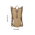 thumbnail image 3 of Usloyux Sac à Dos d'Hydratation 3 L avec Poche à Eau, Sac d'Hydratation Léger et Étanche pour la Randonnée, le Vélo et la Course, Sac à Dos de Sport de Plein Air pour le Camping, le Randonnée et la Course sur Sentier, Système d'Hydratation Mains Libres, 3 of 6